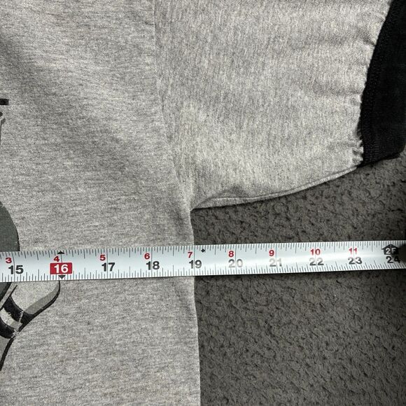 Vintage T-Shirt State Prison Bowling League Ringer Tee Mens Medium Humor - Picture 8 of 11